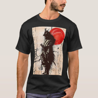 T-shirt Vintage Samurai Warrior Bushido Code japonais Swat