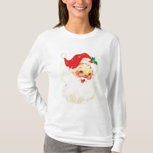 T-shirt Vintage Santa Claus Illustration
