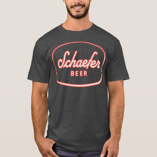 T-shirt Vintage Schaefer Beer FampM Schaefer Brewing Co Ne
