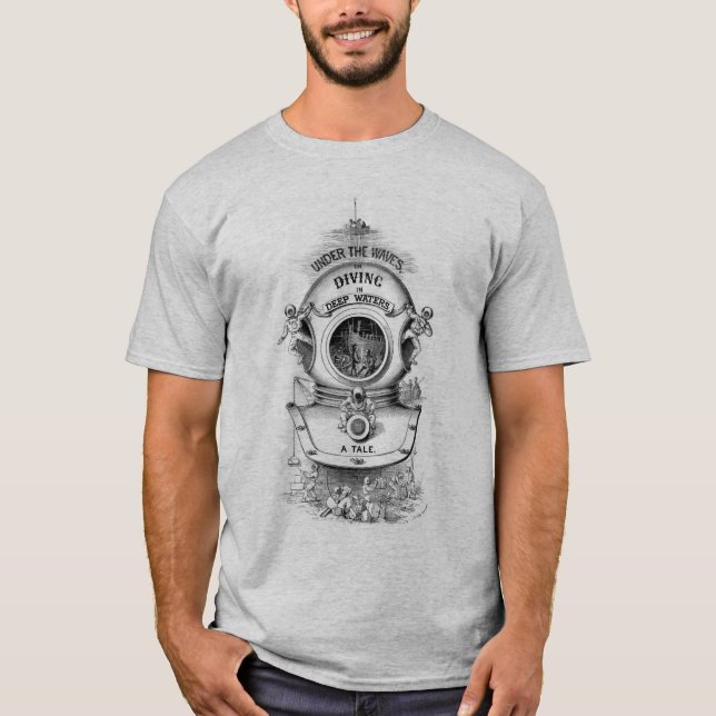 T-Shirt vintage SCUBA (Devant)