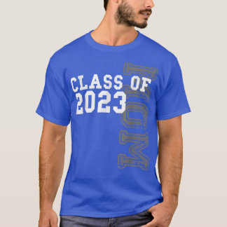 T-shirt Vintage Senior 2023 Classe de diplômés Maman fière