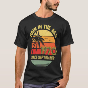 T-shirt Vintage septembre 1970 49e Anniversaire