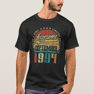 T-shirt Vintage Septembre 1994 L'Un Des Types De Génial D