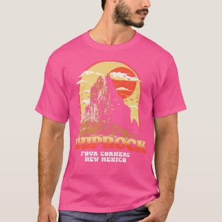 T-shirt Vintage Shiprock Nouveau-Mexique Graphique - Quatr