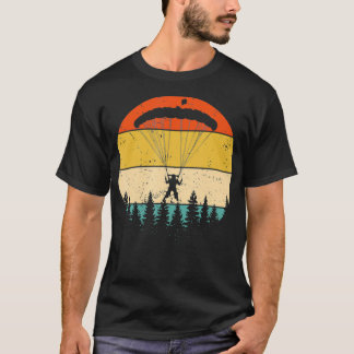 T-shirt Vintage Skydiving Retro Parachute Skydive