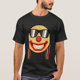 T-shirt Vintage Smile Face 70's Vibe Yellow Smile