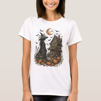 T-shirt vintage sorcière Halloween Witchcore