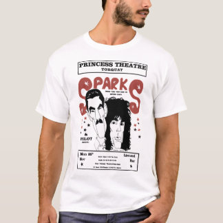 T-shirt Vintage Sparks - Visite de Noël 1974