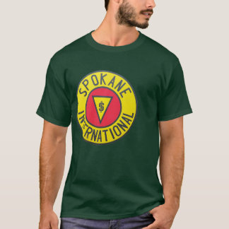 T-shirt Vintage Spokane International Railroad
