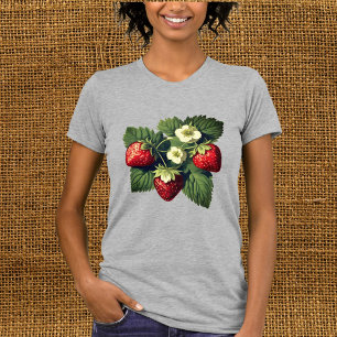 T-shirt Vintage strawberries