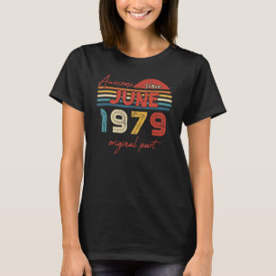 T-shirt Vintage stupéfiant depuis juin 1979 Original Part