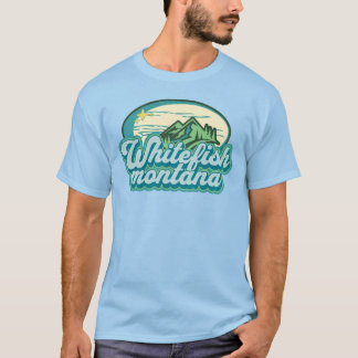 T-shirt Vintage Style classique corégone Montana MT
