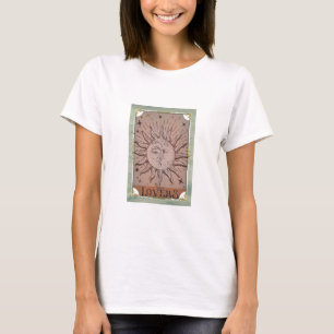 T-shirt Vintage Sun & Lune Dualité Amateurs Carte Tarot Ar