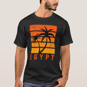 T-shirt Vintage Sunset pour hommes en Egypte
