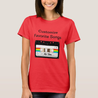 T-shirt Vintage sur bande de cassette