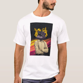 T-shirt Vintage surréaliste