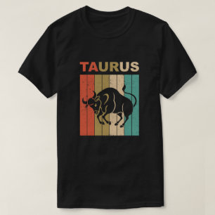 T-shirt Vintage Taurus Zodiac Avril Mai Anniversaire Cadea