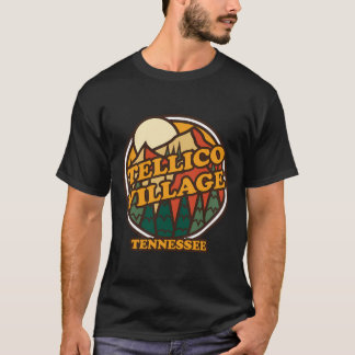T-shirt Vintage Tellico Village Tennessee Mountain Randonn