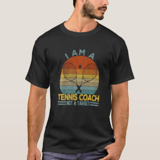 T-shirt Vintage Tennis Coach  Tennis Coaching Quote Retro
