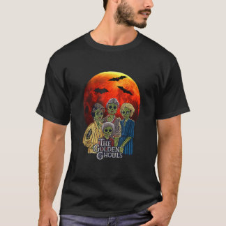 T-shirt Vintage The Golden Ghouls Custom For Women Hallowe