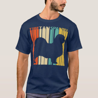 T-shirt Vintage Tibetan Spaniel dog