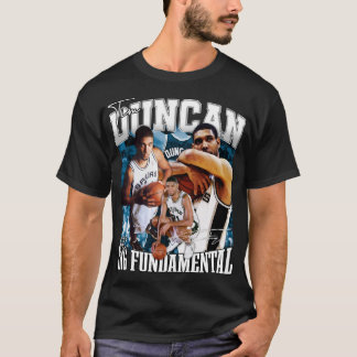 T-shirt Vintage Tim Duncan Le Grand Basket Fondamental
