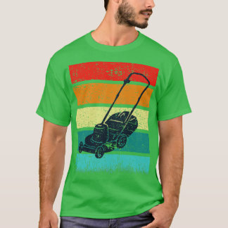 T-shirt Vintage tondeuse à gazon