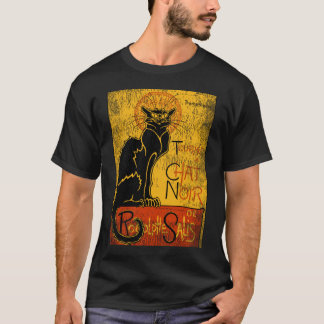 T-shirt Vintage Tour du Chat Noir Black Cat Halloween