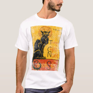 T-shirt Vintage Tour du Chat Noir Black Cat Halloween