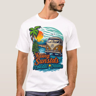 T-shirt vintage Tropical Beach VibT-shirt été