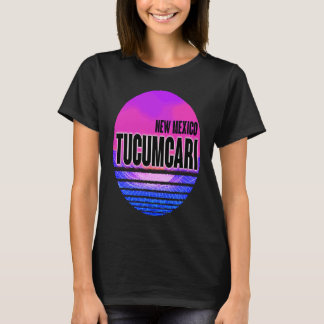 T-shirt Vintage Tucumcari Vaporwave New Mexico