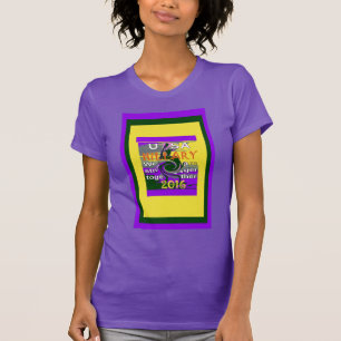 T-shirt Vintage USA Plus fort ensemble Art Abstrait Imprim