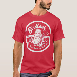 T-shirt Vintage Venue Birdland Jazz Club Triblend
