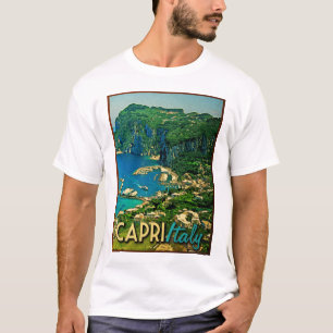 T-shirt Vintage voyage de Capris Italie