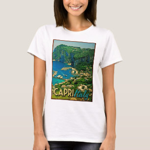 T-shirt Vintage voyage de Capris Italie