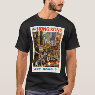 T-shirt Vintage voyage de Hong Kong