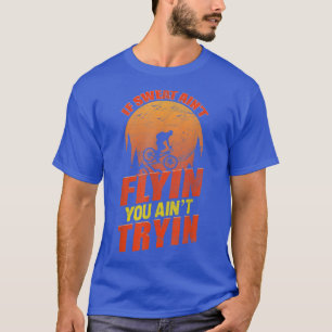 T-shirt Vintage VTT Sunset cycliste Bicy