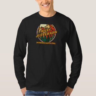 T-shirt Vintage West Jefferson North Carolina Mountain Hik