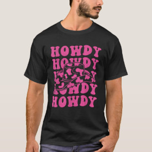 T-shirt Vintage White Howdy Rodeo Western Country Southern
