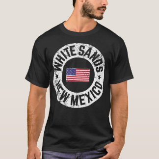 T-shirt Vintage White Sands National Monument Nouveau-Mexi