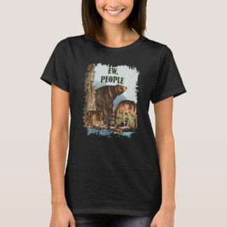 T-shirt Vintage Wildlife Nature Ew People Camping Party Jo