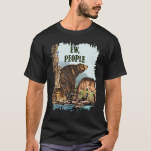T-shirt Vintage Wildlife Nature Nouvelles Personnes Fête d