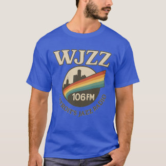 T-shirt Vintage WJZZ 106 FM