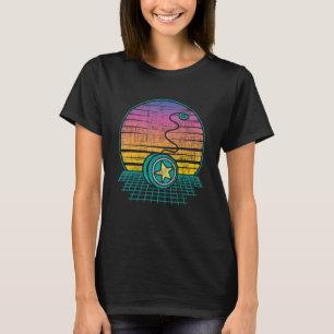 T-shirt Vintage Yoyo Retro 80s 90s Toys Old Games Collec
