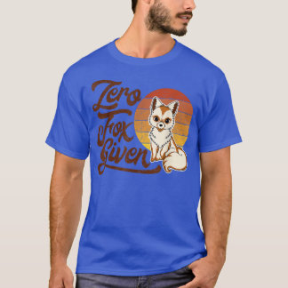 T-shirt Vintage Zéro Pour Donné, Jeu Drôle, Amoureux des a