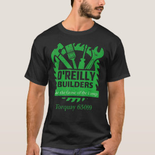 T-shirt Vintages Constructeurs D'O'Reilly Comme Le Génie D