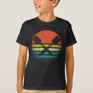 T-shirt Vintages Flèches fléchées Sunset Pub Retro Dart Lo