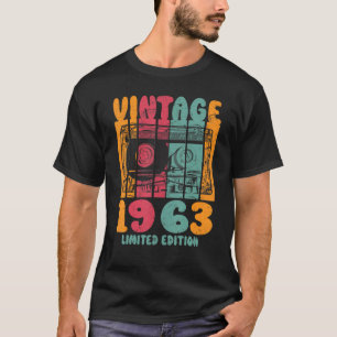 T-shirt Vintages grands succès 1963 Anniversaire rétro