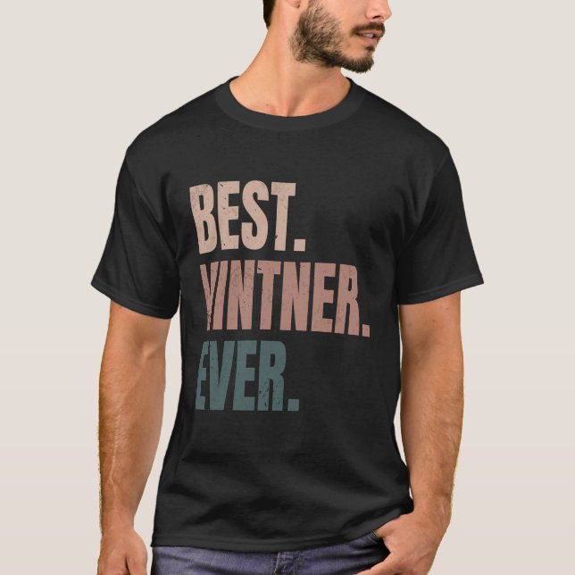 T-shirt Vintner Winemaker Vintner Winemaking Best Vintner  (Devant)