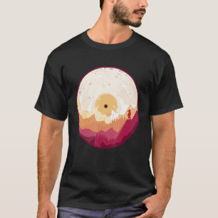 T-shirt Vinyl Forest Silhouette Nature Musique